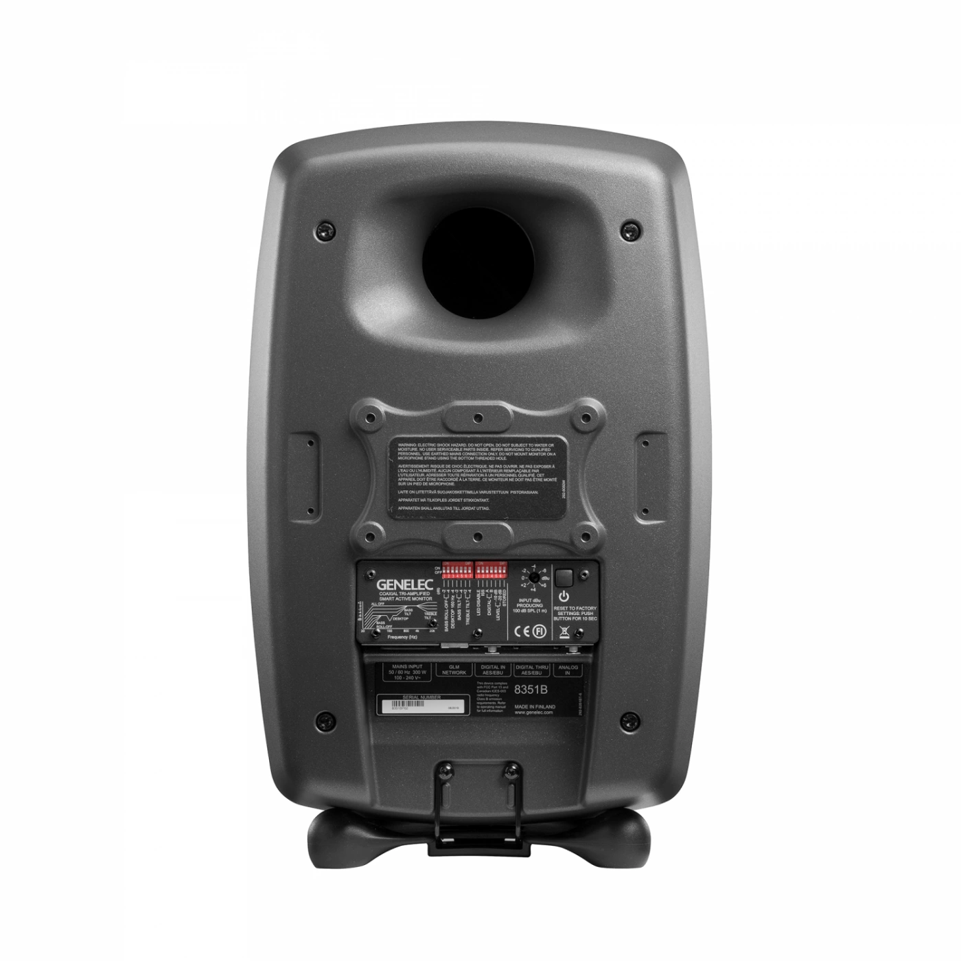 Genelec 8351B Takapaneli ja liittimet