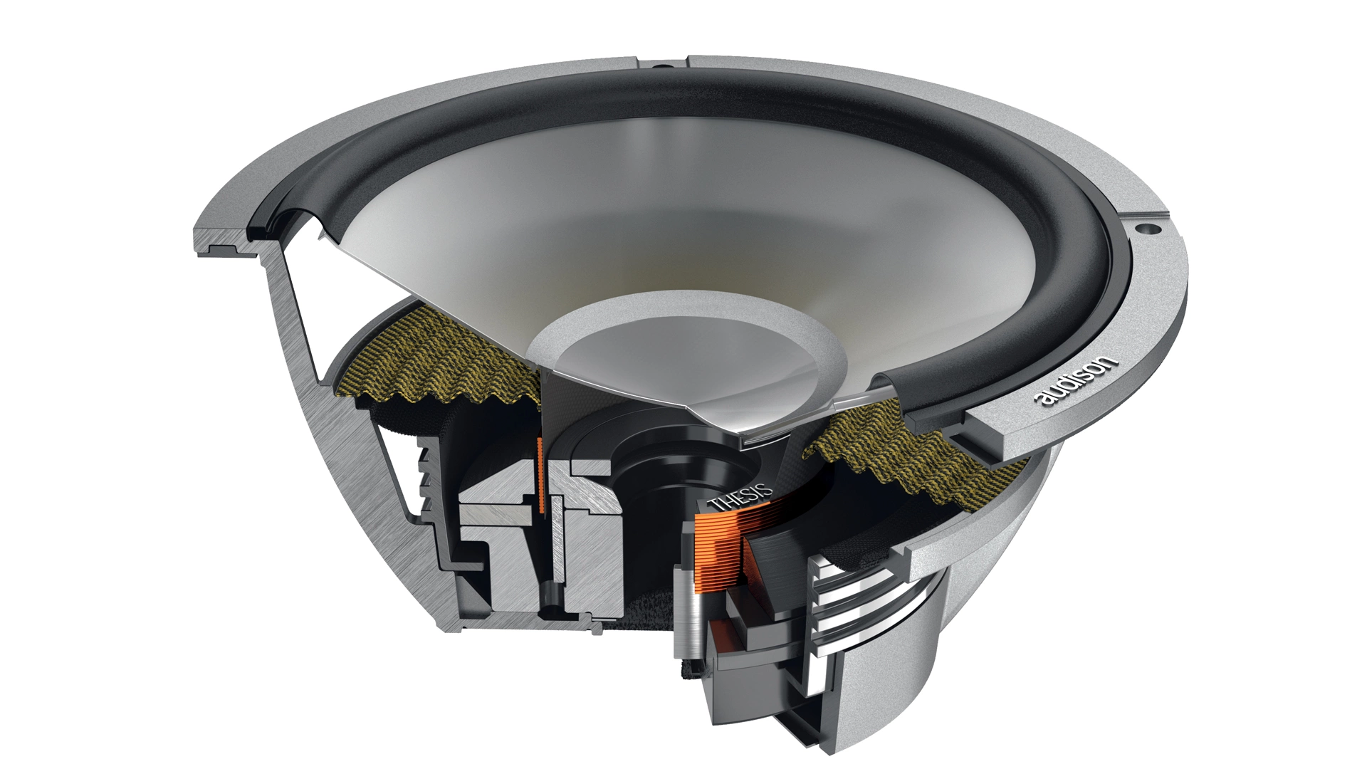 Audison TH6.5II läpileikkaus