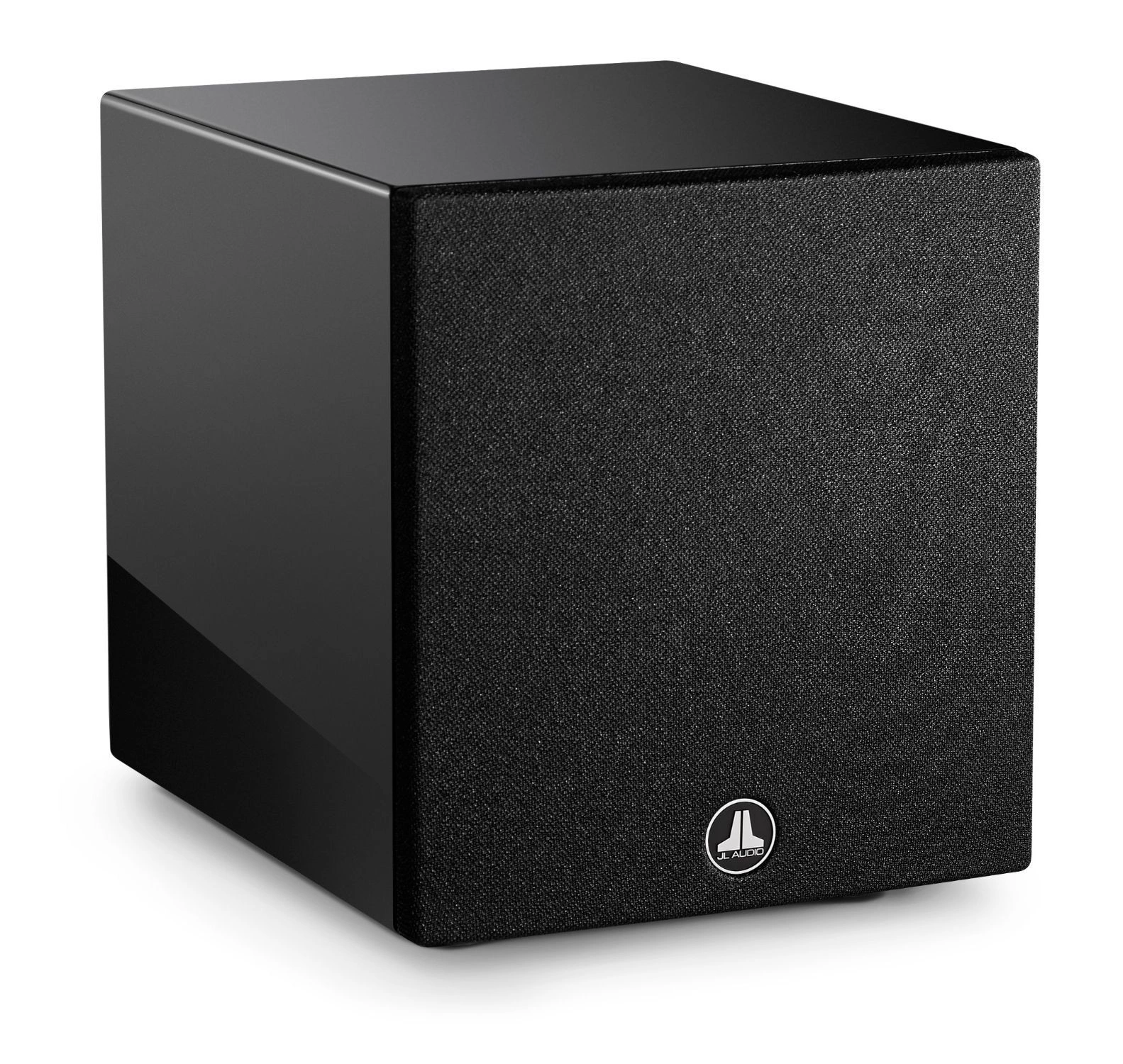 JL Audio d108 8" aktiivisubwoofer, pianomusta