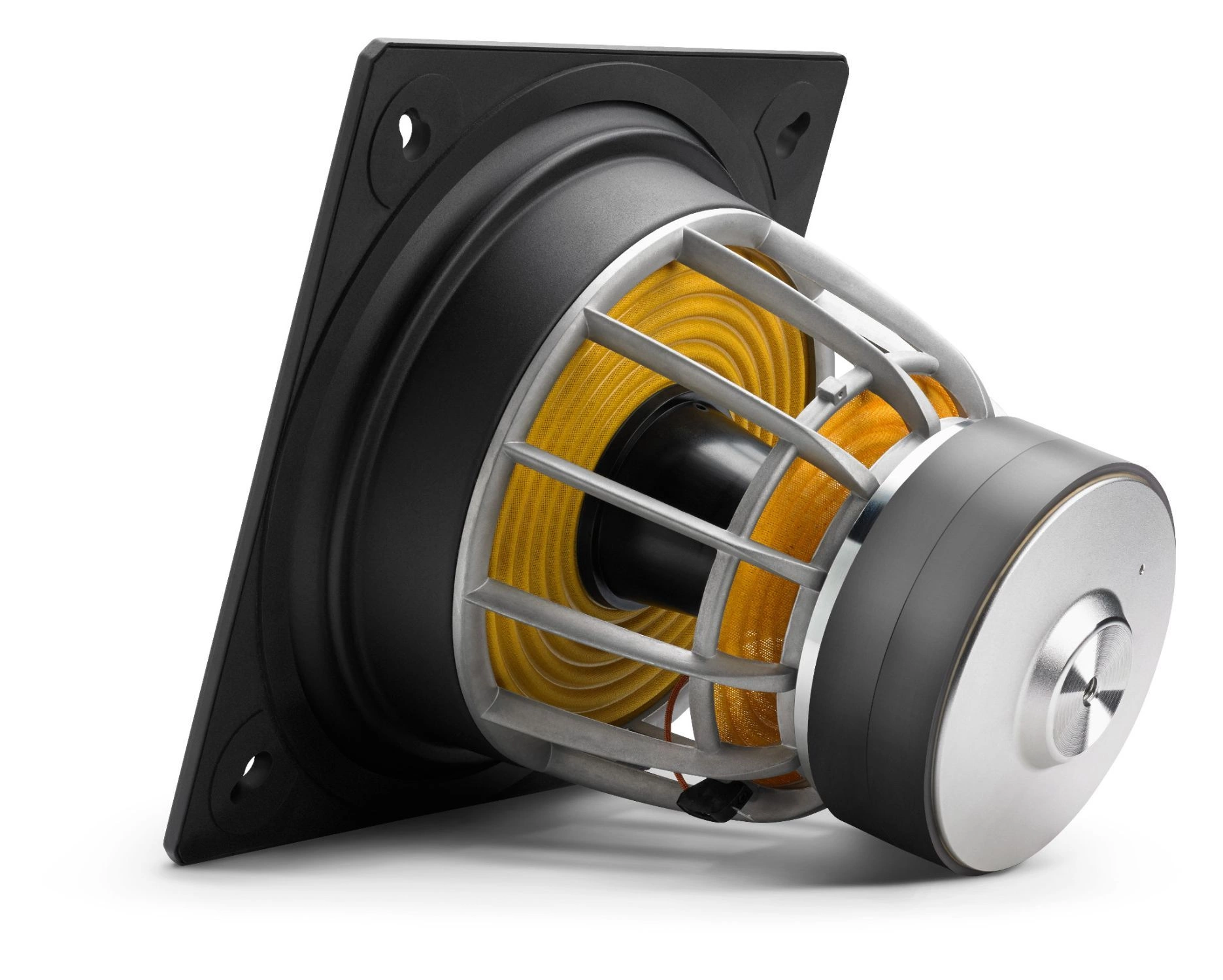 JL Audio d108 8" aktiivisubwoofer, pianomusta