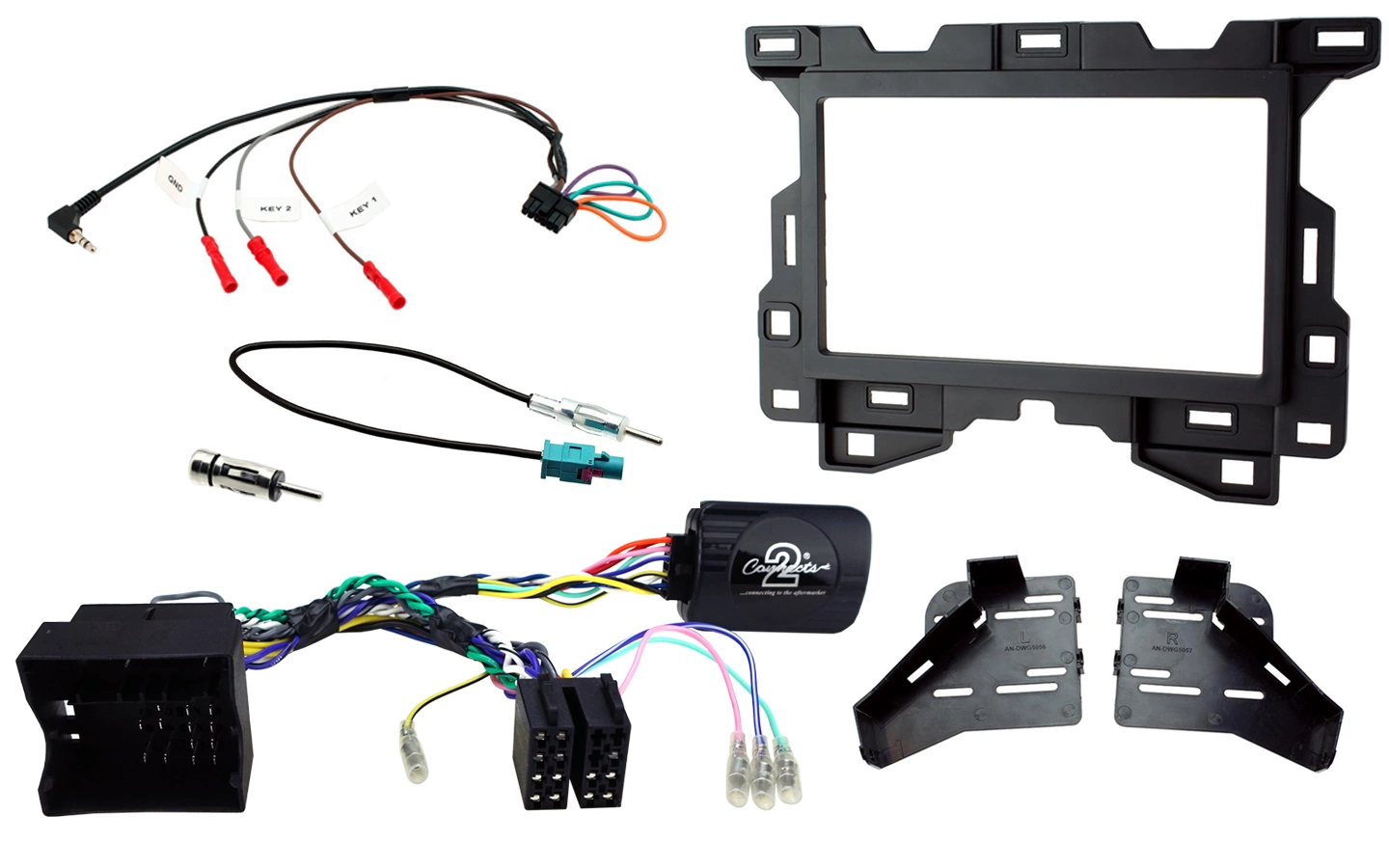 Connects2 CTKMB25 Mercedes Sprinter W907 2-DIN asennussarja