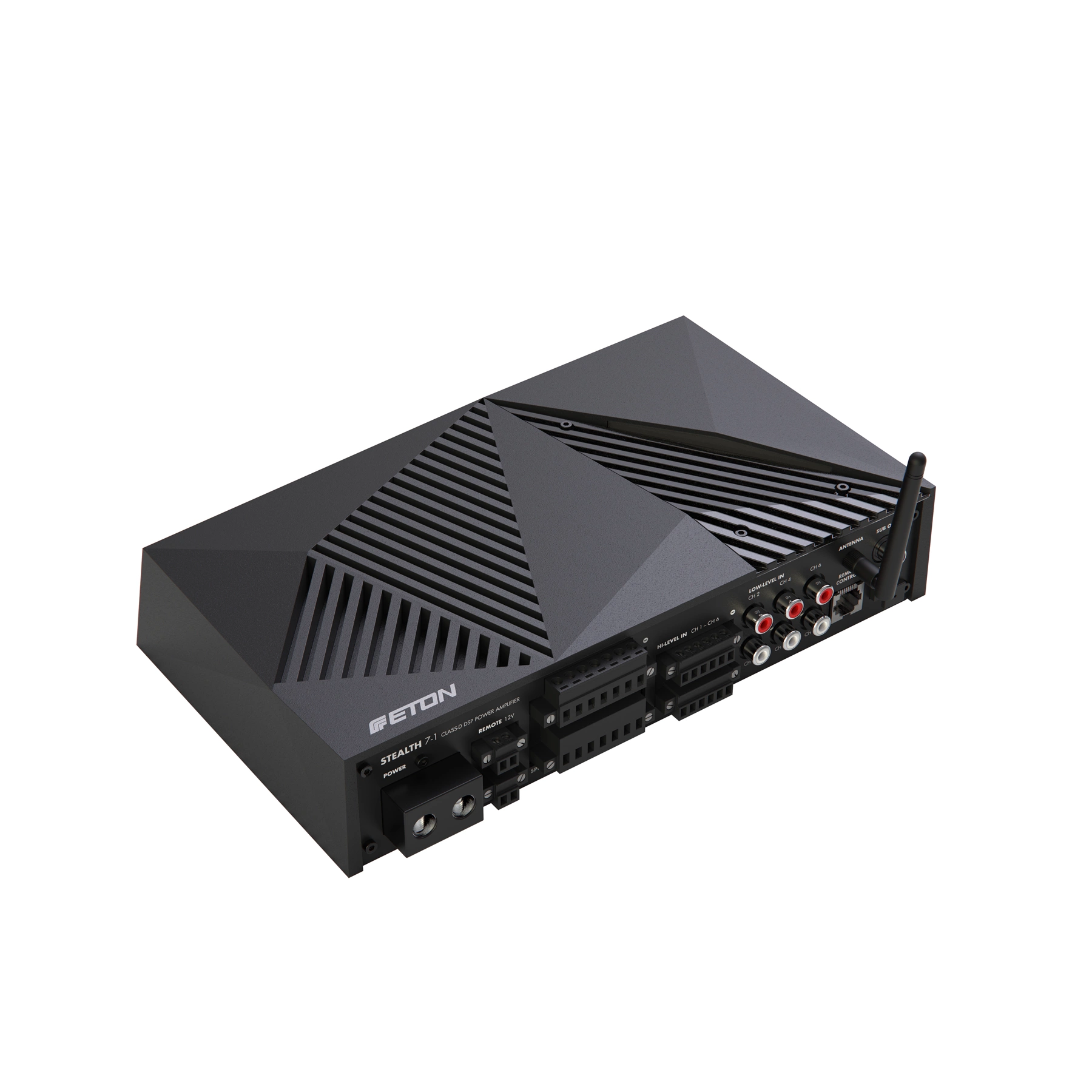 Eton STEALTH 7.1 DSP 7-kanavainen DSP-vahvistin
