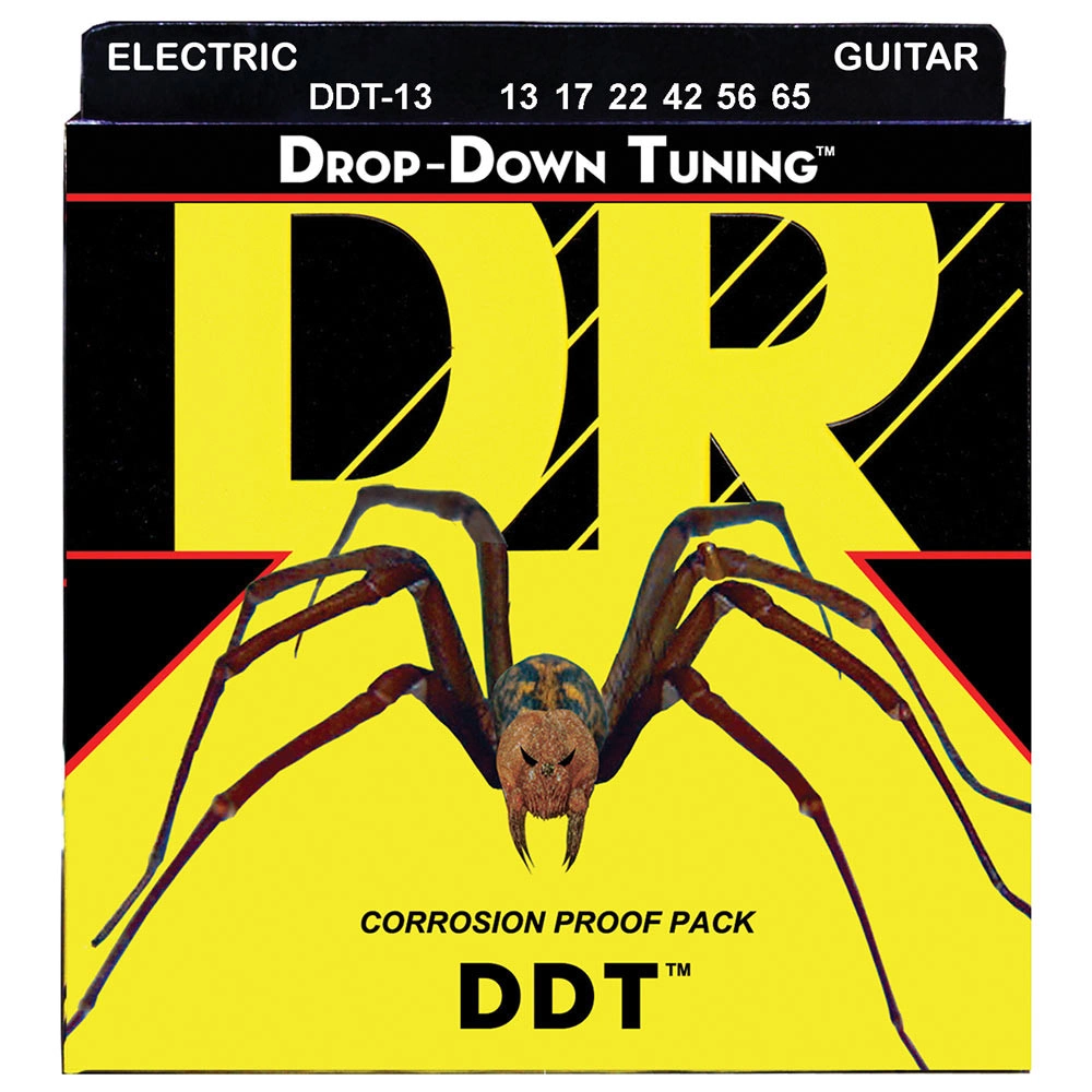 DR Strings Drop-Down Tuning DDT-13 sähkökitaran kielisarja, 13-65