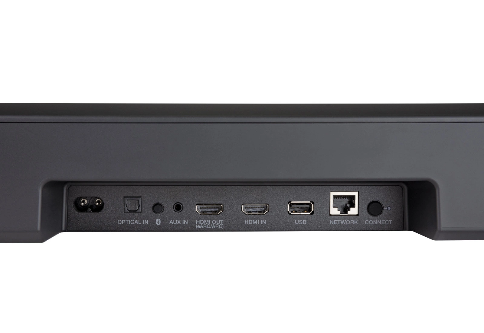 Denon Home SB550 soundbar takaa detalji