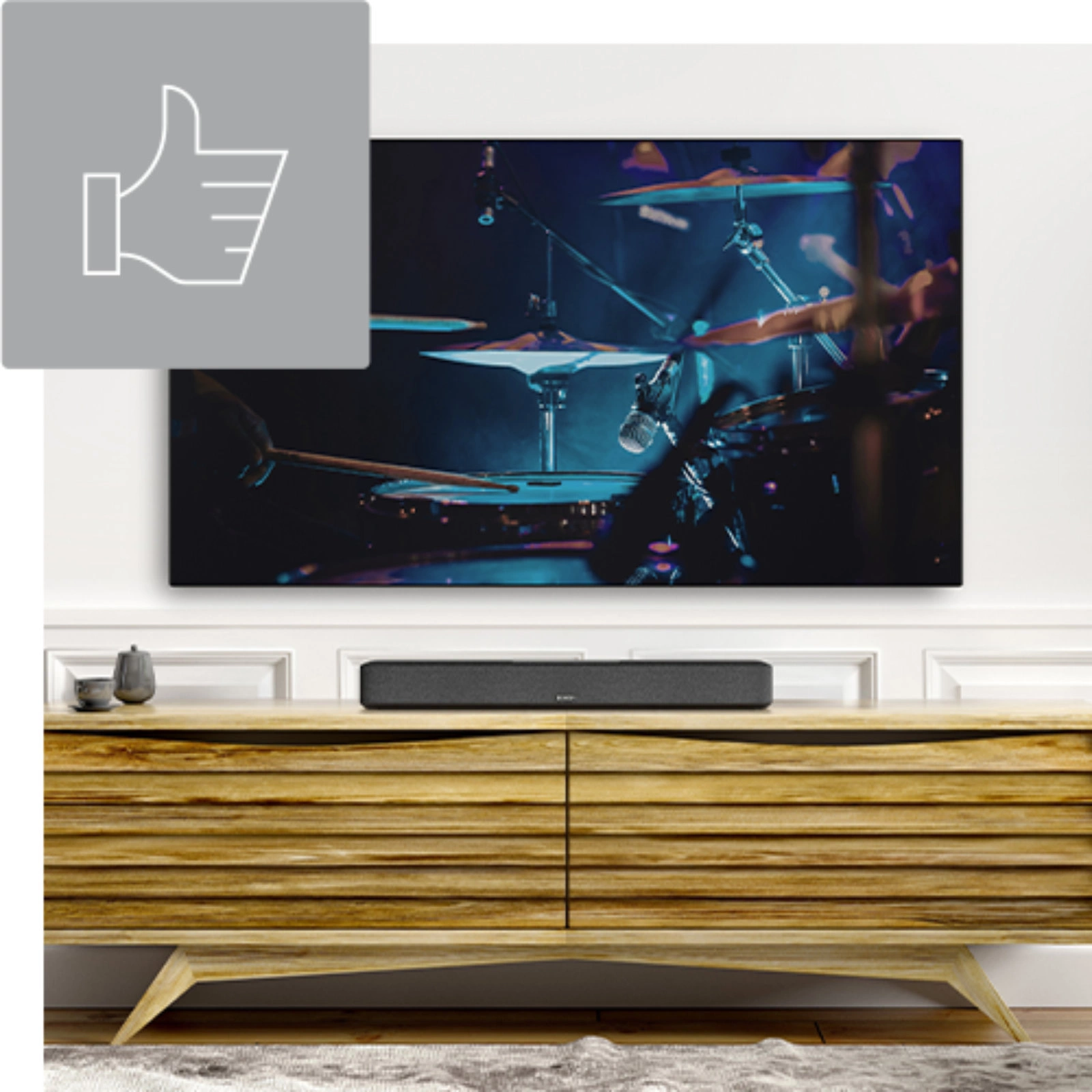 Denon Home SB550 soundbar design