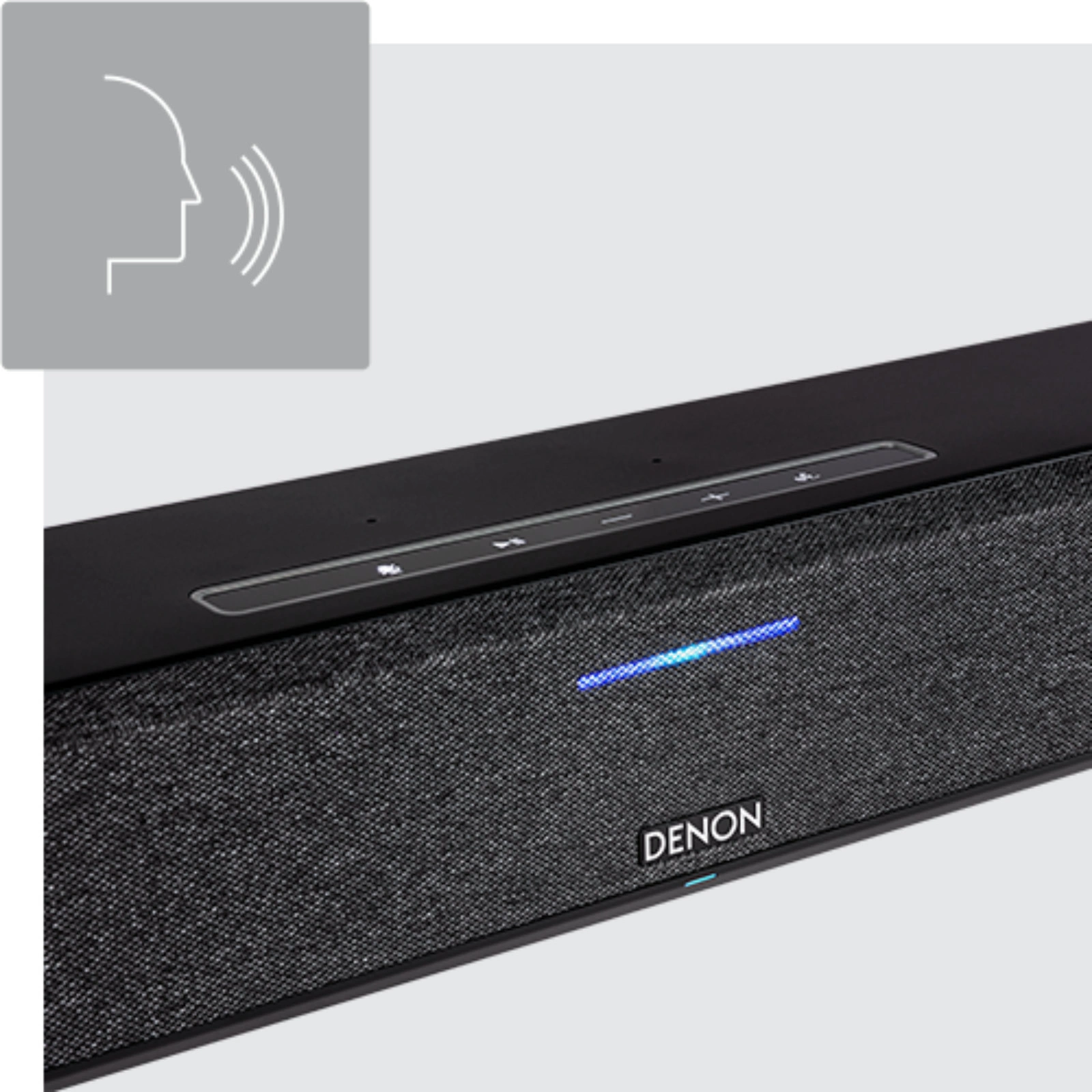 Denon Home SB550 soundbar puheohjaus