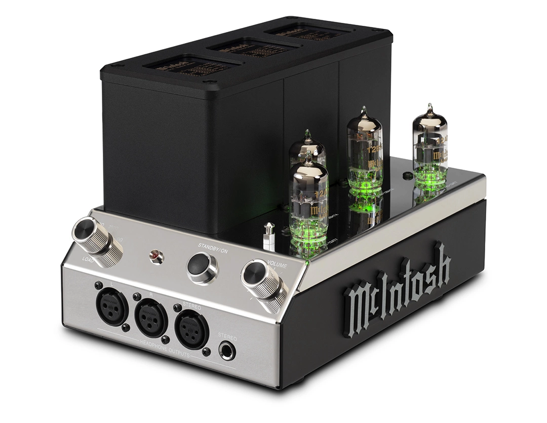 McIntosh MHA200 putkikäyttöinen kuulokevahvistin ilman suojakehikkoa