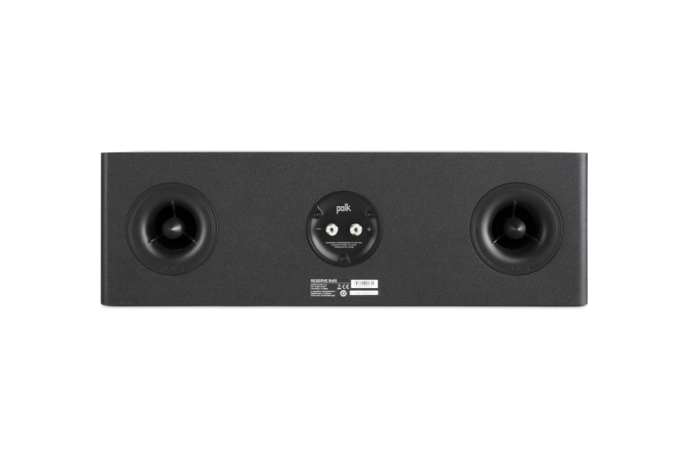 Polk Audio R400 keskikaiutin, musta takaa