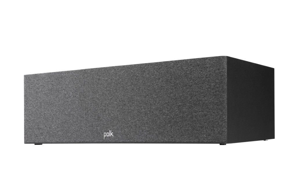 Polk Audio R400 keskikaiutin, musta suojakankaalla