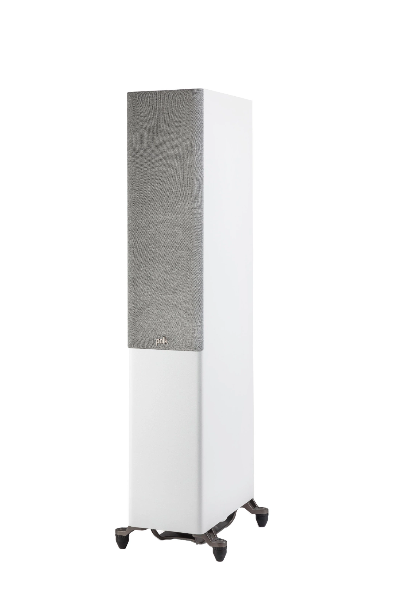 Polk Audio R600 lattiakaiutin, valkoinen suojakangas