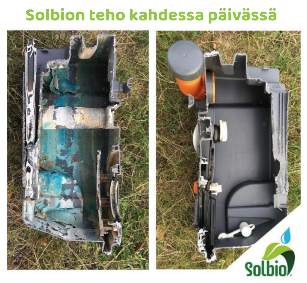 Solbio Original 1.6 l ekologinen käymäläneste puhdistaa wc-kasetin kuin uudeksi
