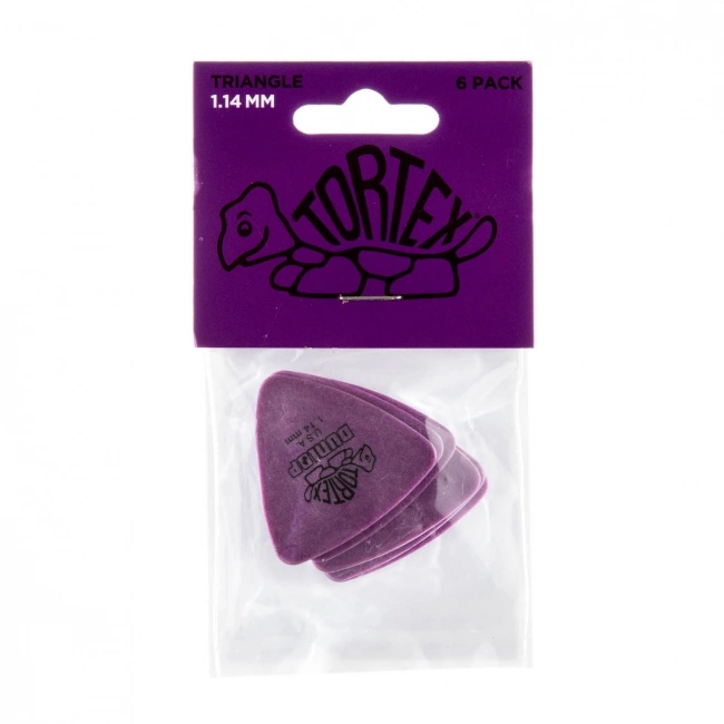 Dunlop TORTEX TRIANGLE 1.14mm plektra, 6kpl pakkaus 809960fa906c3877e.jpg