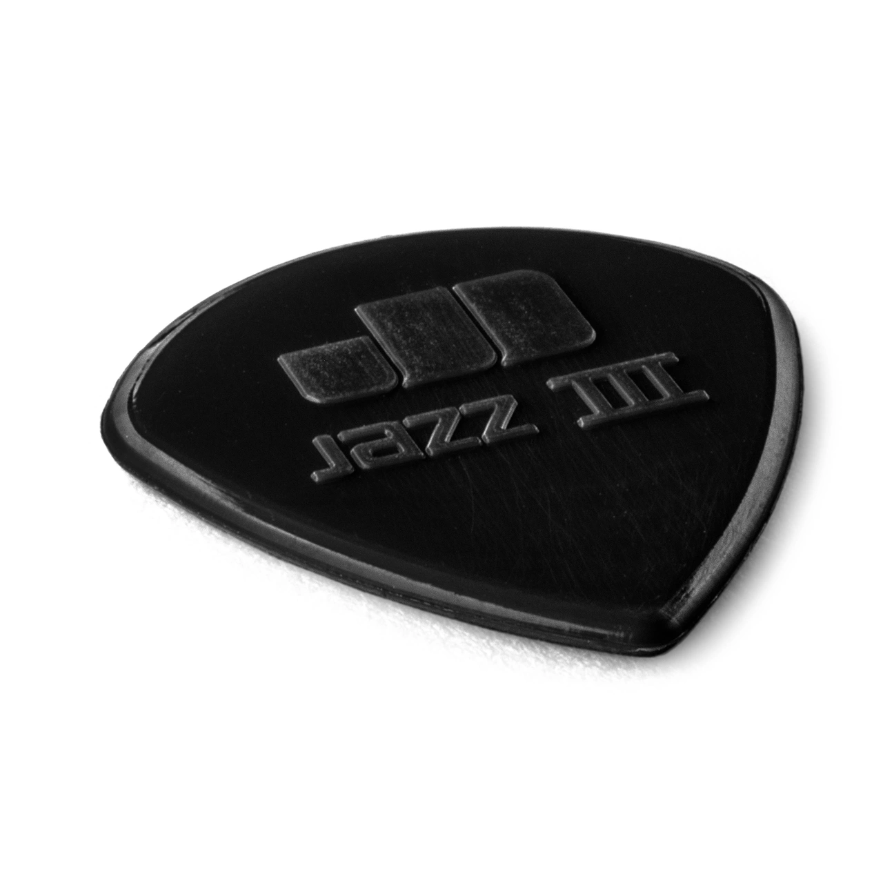 Dunlop NYLON JAZZ III STIFFO musta plektra, 6kpl pinta