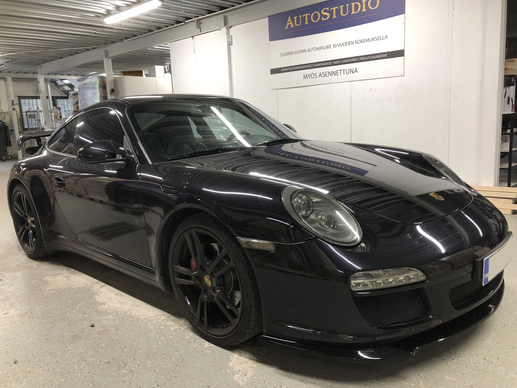 Porsche Carrera 4s -10 radio