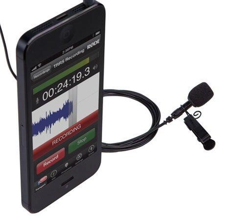 Rode microphones smartLAV+ -lavalier-mikrofoni älypuhelimille