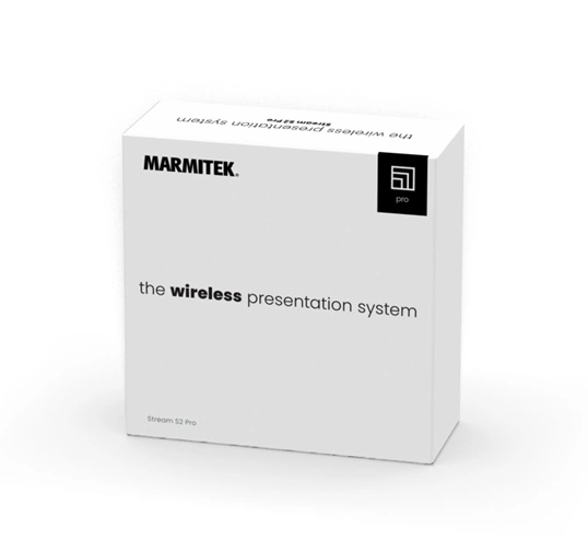 Marmitek Stream S2 Pro langaton esitysjärjestelmä pakkaus