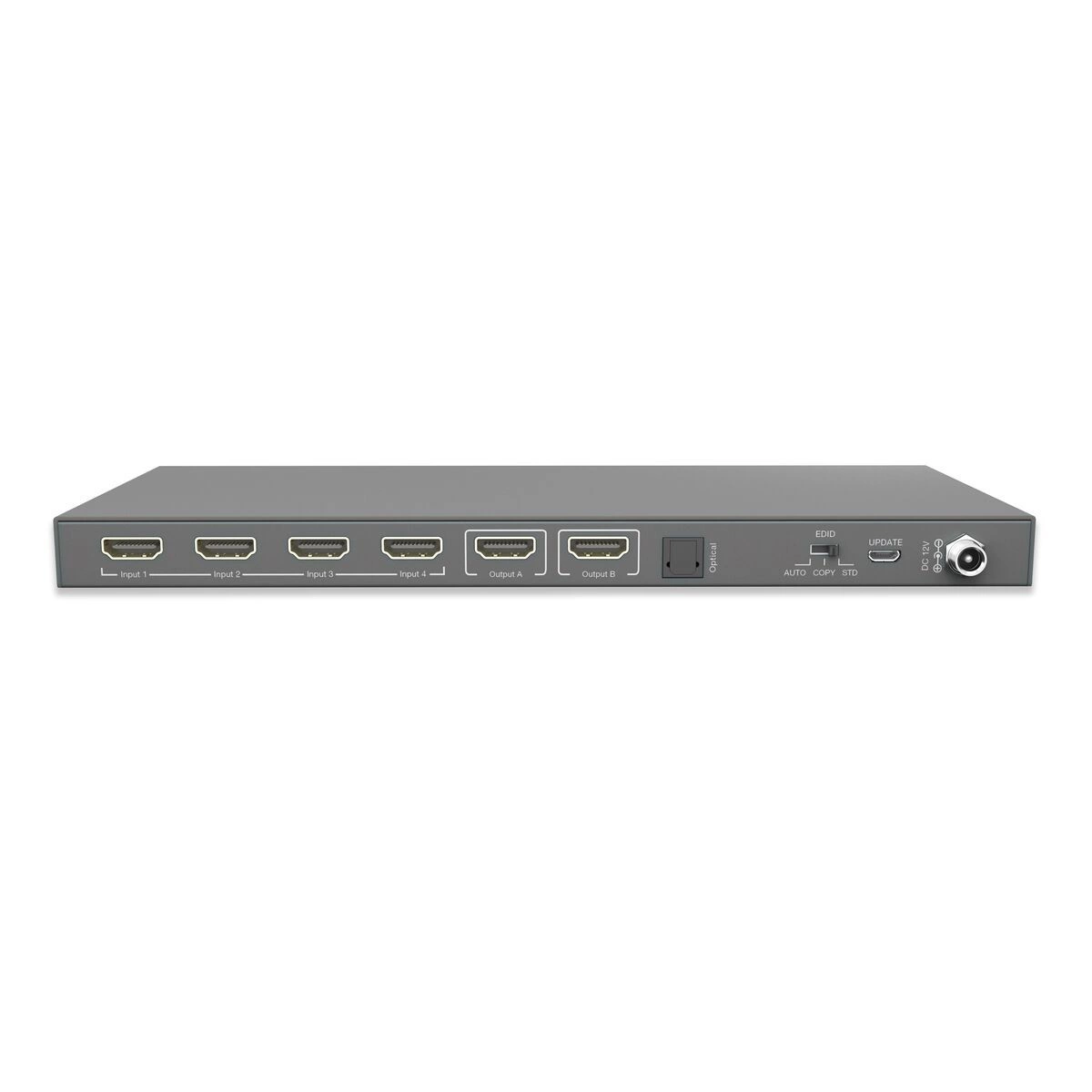 Marmitek Connect 642 Pro HDMI-matriisikytkin liitännät