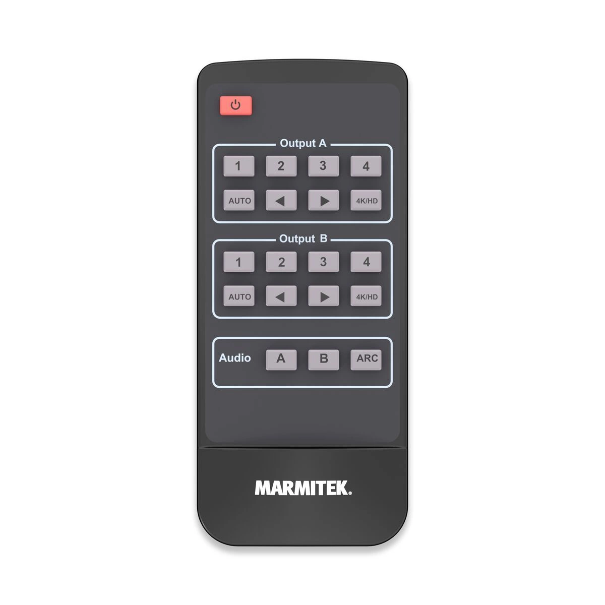 Marmitek Connect 642 Pro HDMI-matriisikytkin kaukosäädin