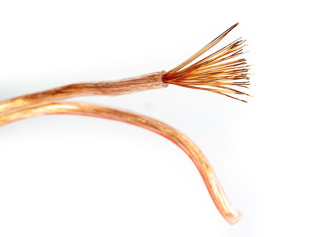 Wilson 2x4.0mm2 valmis kaiutinjohto, pituus 2x3m kuorittu johto