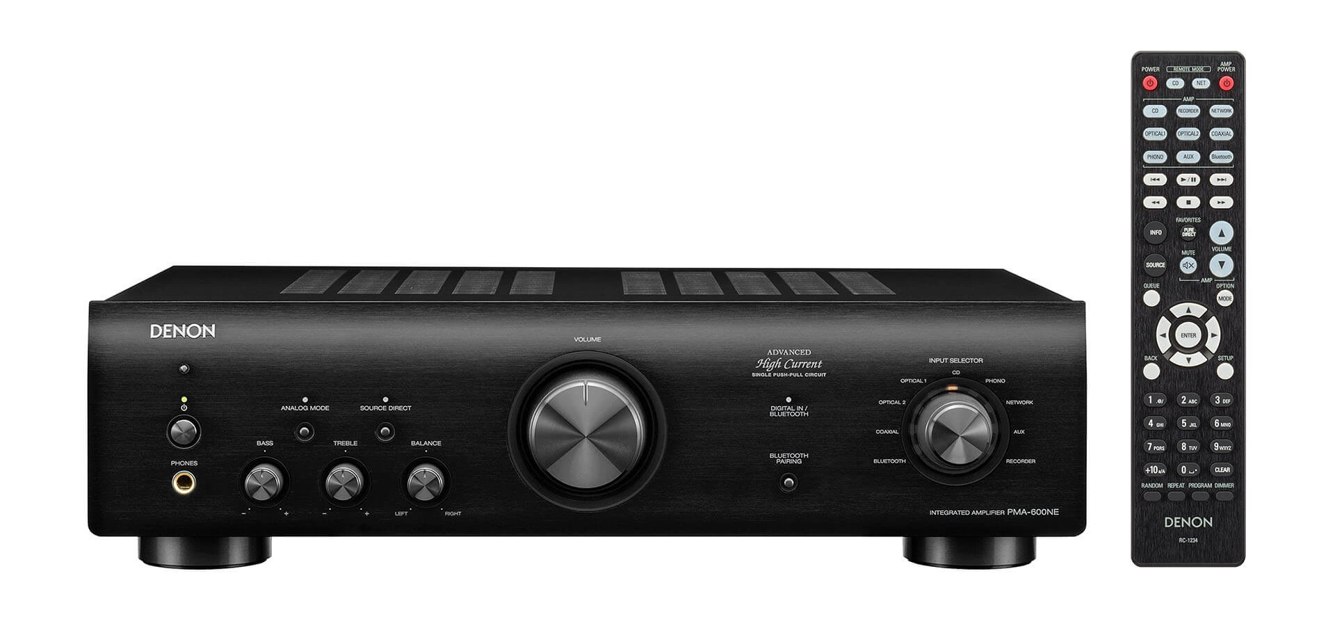 Denon PMA600NE stereovahvistin musta