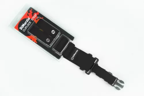 DiMarzio DD2200BK ClipLock kitarahihna