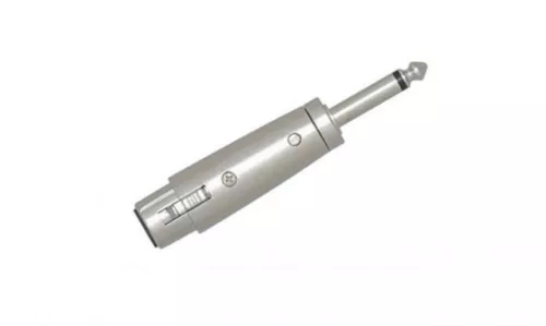 AMP D01 XLR female - 1/4" mono jack adapter