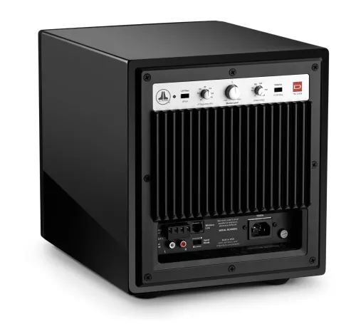 JL Audio d108 8" aktiivisubwoofer, pianomusta 91235eb93a0dd42c5.jpg