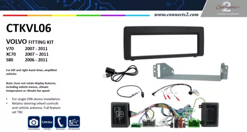 Connects2 CTKVL06 Volvo V70/XC70 asennussarja 92615ebd34fe5c0eb.png