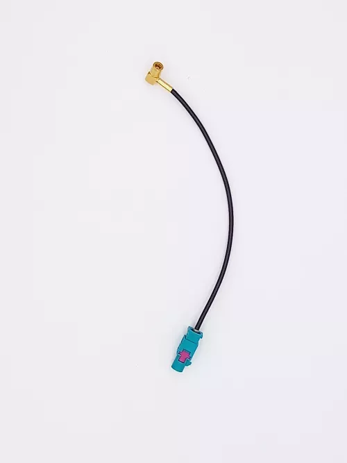 Fakra male-SMB female antenna adapter
