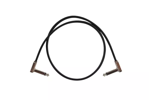 Ernie Ball EB-6228 Flat Ribbon Patch Cable 70cm cable, black