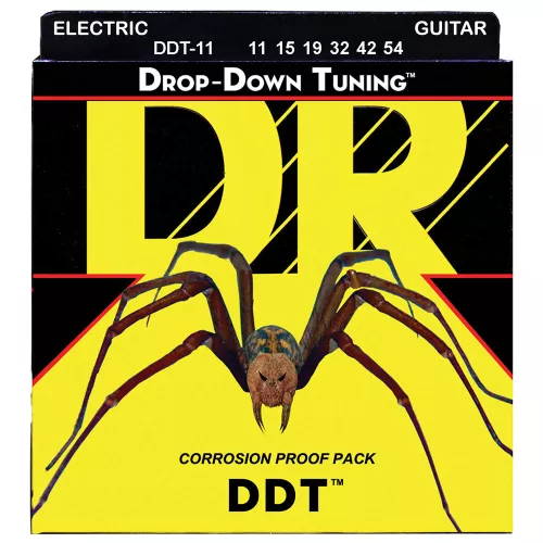 DR Strings Drop-Down Tuning DDT-11 sähkökitaran kielisarja, 11-54