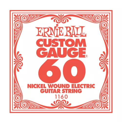 Ernie Ball single guitar string 60W