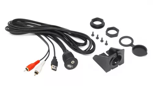 Hertz HMA USB AUX IN extension cable