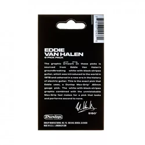 DUNLOP EVH WHITE WITH BLACK STRIPES PLEKTRAT, 6KPL 101665fa397eeb50c1.jpg