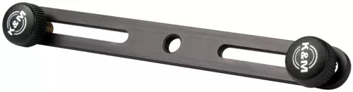 K&M 23550 microphone mounting bar, black