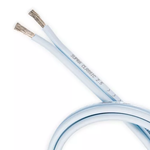 Supra Classic 2x2.5mm2 FRHF speaker cable, 1m