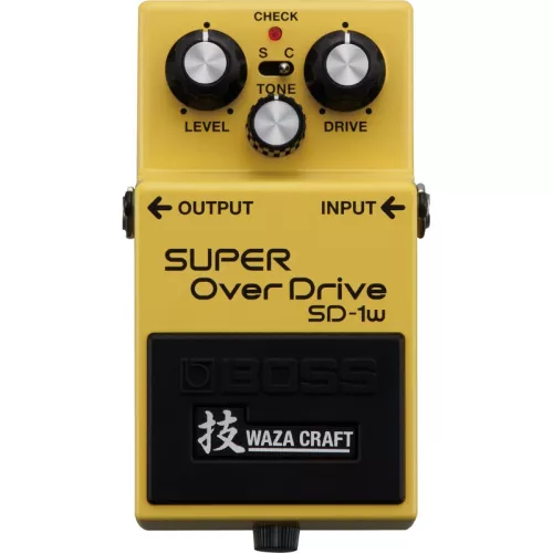BOSS SD-1W Supes Overdrive WAZA CRAFT