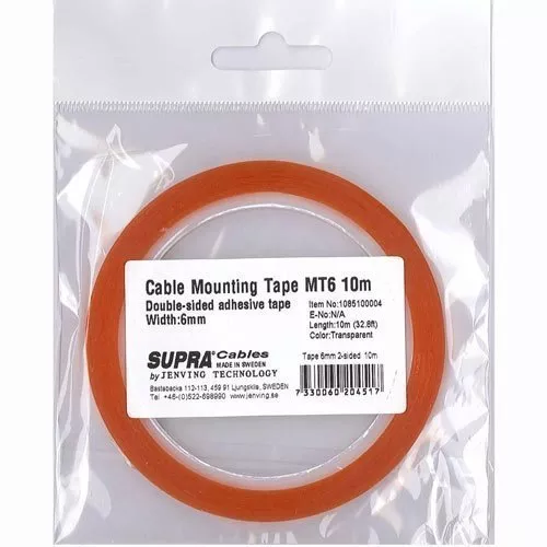 Supra double sided tape, 10 m