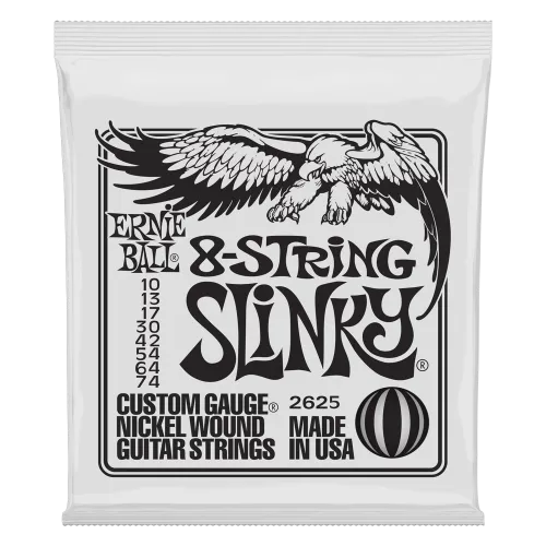 Ernie Ball EB-2625 8-string Slinky electric guitar string set
