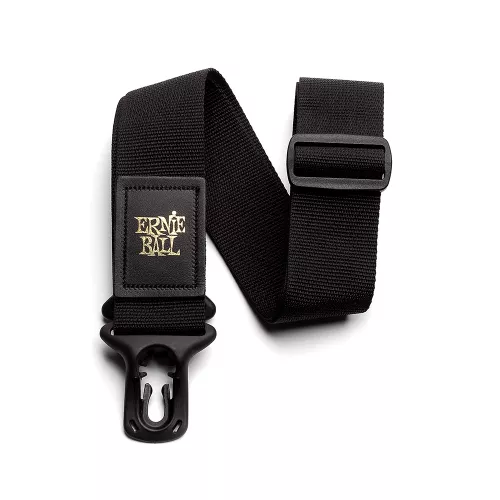 Ernie Ball EB-4056 Poly-Lock-Strap hihna, musta 21860bdc087b705e.jpg