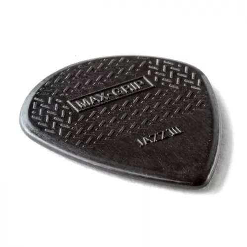 Dunlop NYLON MAX GRIP JAZZ III STIFFO musta plektra, 6kpl pinta dunlop-nylon-max-grip-jazz-iii-stiffo-picks-black-6-pcs-06a8d66144071b.jpg