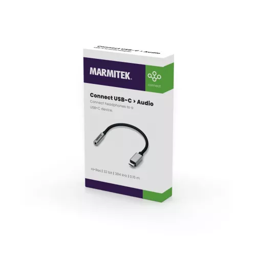 Marmitek Connect USB-C > Audio 3.5mm -adapteri pakkaus 11845615ed77e09cca.jpg