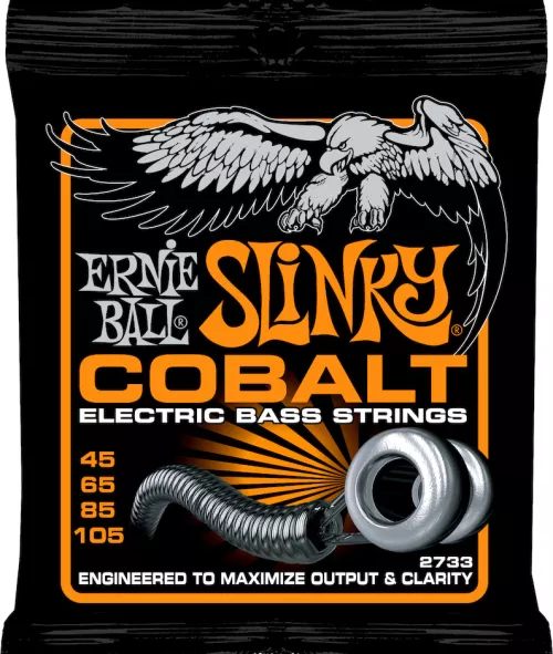 Ernie Ball EB-2733 Cobalt Hybrid Slinky Bass bass string set