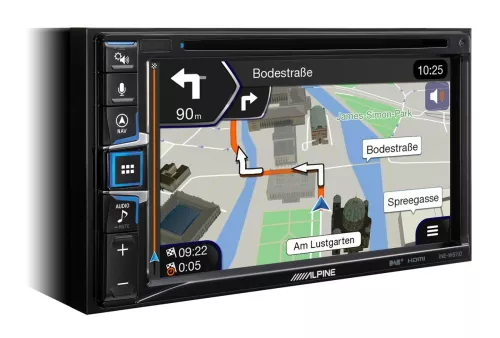 ALPINE INE-W611DC 2-DIN head unit (CARAVAN)