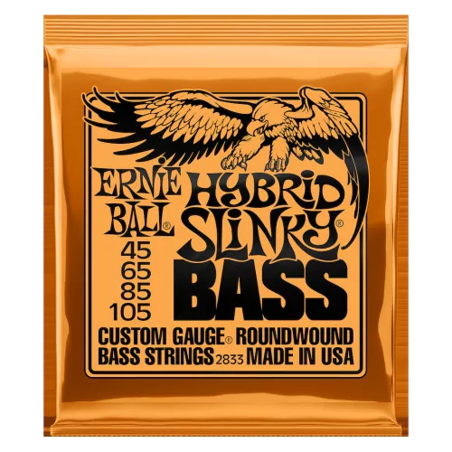 Ernie Ball EB-2833 Hybrid Slinky Bass bass string set