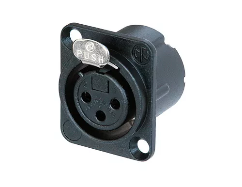 Neutrik NC3FD-LX-BAG XLR-female receptacle
