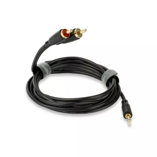 QED CONNECT 3.5MM JACK-PHONO 0.75M