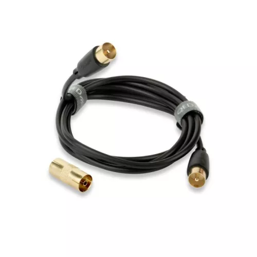 QED CONNECT AERIAL (& ADAPTOR) 1.5M
