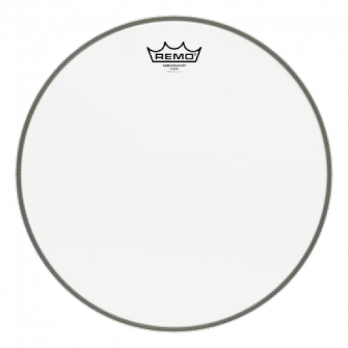 REMO 13" AMBASSADOR CLEAR