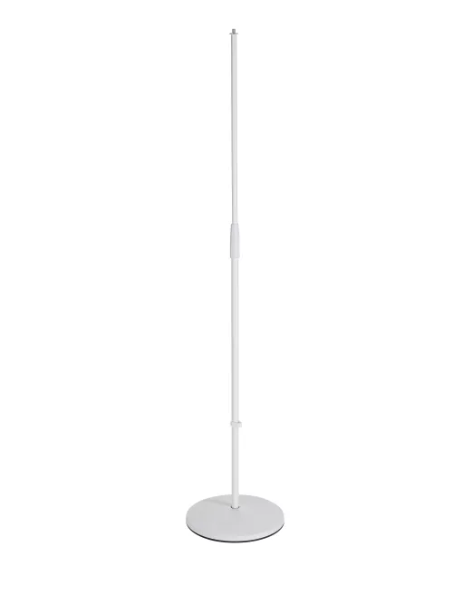 K&M 260/1W microphone stand, white, round base